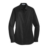 Port Authority Women's SuperPro Twill Shirt (3 Colors Available)