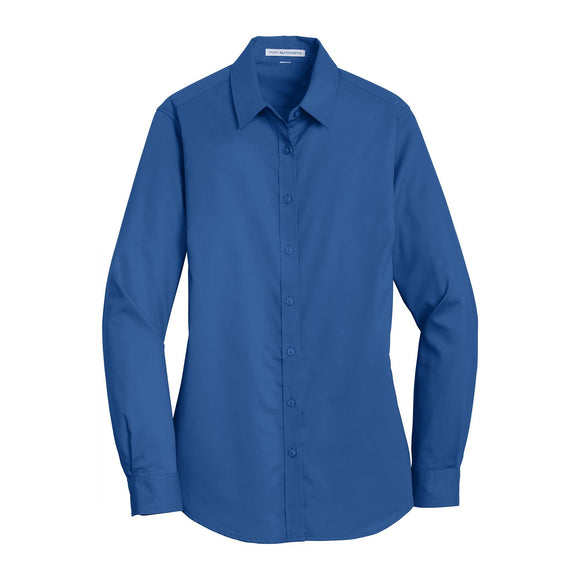 Port Authority Women's SuperPro Twill Shirt (3 Colors Available)