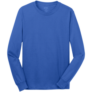 Port & Company® Long Sleeve Core Cotton Tee (4 Colors Available)